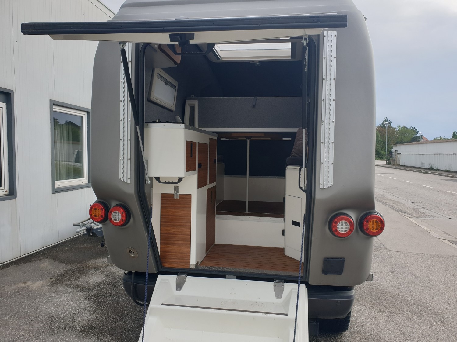 Kleiderstange mit 6 Haken, 90 cm  Vw t5, Slide in truck campers